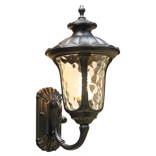 户外壁灯防水欧式别墅仿古花园过道庭院灯露台灯室外墙壁灯led