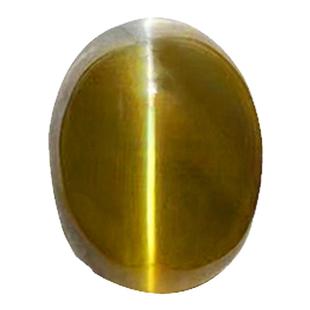 M4金绿猫眼天然斯里兰卡宝石裸石18K金镶嵌戒指吊坠新品现货女