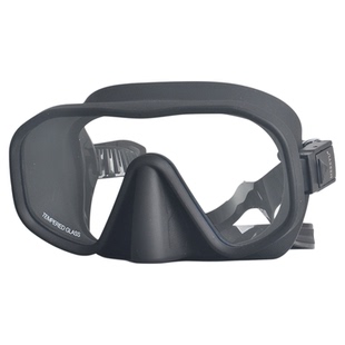 护鼻一体泳镜自由潜浮潜面镜防呛鼻呛水大框高清防水防雾潜水成人