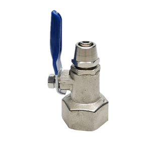 净水器球阀三通接头4分转2/3分开关阀门管线饮水进水机分水阀配件