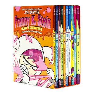 科学小超人弗兰妮10册套装英文原版 Franny K Stein Mad Scientist Ten Book 儿童章节书英文版进口书籍