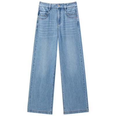 【商场同款】太平鸟2025年夏季新款清凉舒爽牛仔长裤A1HAF2237