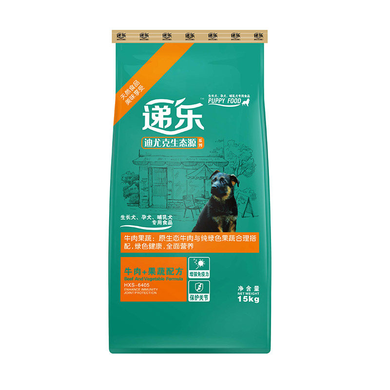 迪尤克牛肉果蔬狗粮萨摩藏獒幼犬