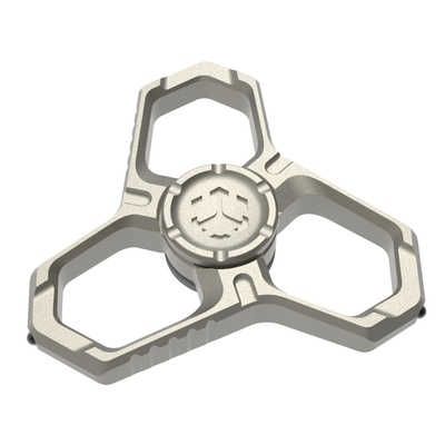 矩阵EDC领域指尖陀螺指虎解压玩具钛合金破窗器金属把玩男友礼物