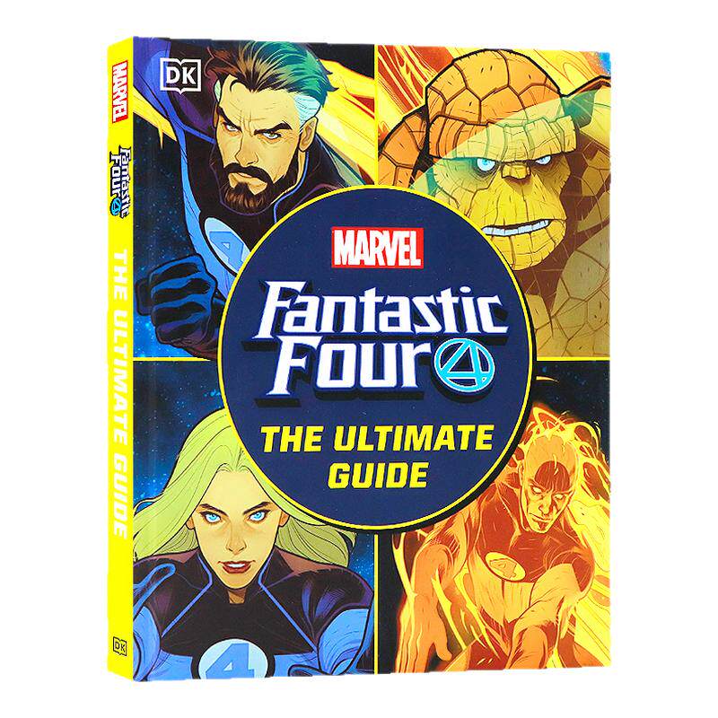 漫威神奇四侠终极指南 英文原版 Fantastic Four The Ultimate Guide 漫威超级英雄百科读物 英文漫画原版解析