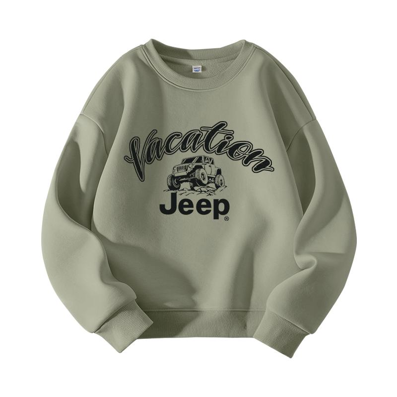 Jeep男童卫衣春秋痞帅学生套头衫