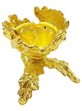 新款合金七球梅花水晶球座托置物架矿石球金属球托支架