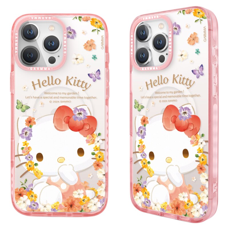 GARMMA正品HelloKitty手机壳适用苹果16Promax手机壳库洛米卡通透明全包苹果16plus防摔保护套磁吸壳女高级感