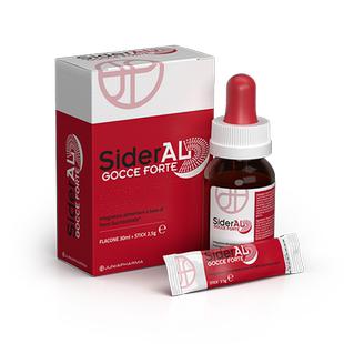 SiderAL 意大利6个月-3岁幼儿补铁滴剂牛奶味补铁液宝宝补铁儿童