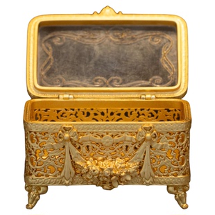 糖小条微观臻慕首饰黄铜盒子迷你微缩模型blythe娃用摆件