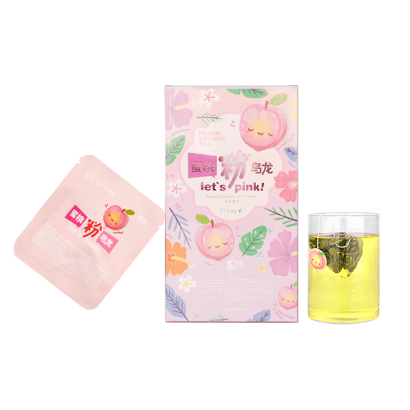 蜜桃乌龙茶袋泡茶白桃组合型花茶