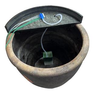 古法缸造景分水分流过滤设备老水缸陶盆造景改造养鱼水路搭建套餐