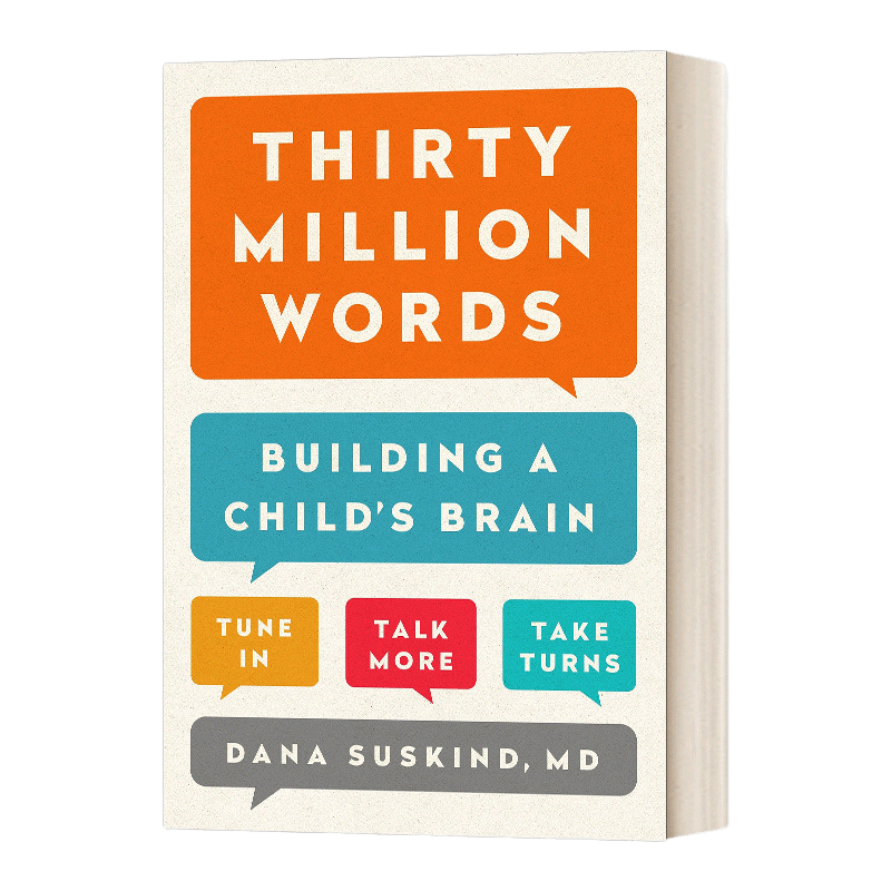 英文原版 Thirty Million Words 父母的语言 3000万词汇塑造更强大的学习型大脑 精装 Dana Suskind 英文版 进口英语原版书籍