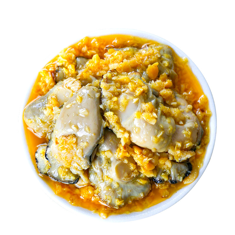 肥嫩生蚝肉罐头即食捞汁小海鲜