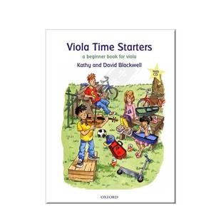 中提琴时间入门 初学者用书 布莱克韦尔 附CD 英国牛津原版乐谱书 Viola Time Starters Blackwell 9780193365827