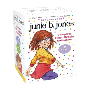 英文原版 Junie B. Jones Complete First Grade Collection 朱尼琼斯系列18-28册套装 英文版 进口英语原版书籍儿童外文书