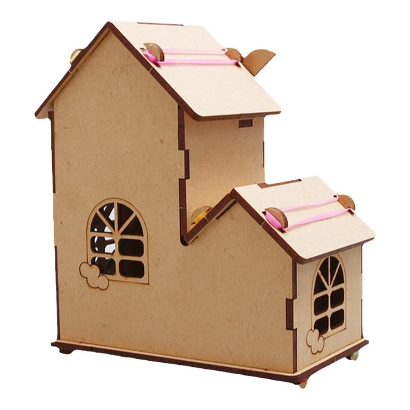 diy太阳能小屋科技制作拼装模型