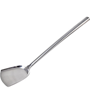 农村锅铲加长长柄大锅铲锅铲商用大号锅铲不锈钢不锈锅铲厨师专用