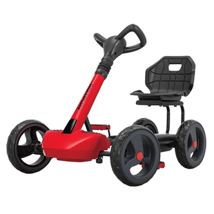 美国rollplay如雷儿童卡丁车折叠脚踏四轮车骑行脚蹬自行车男玩具