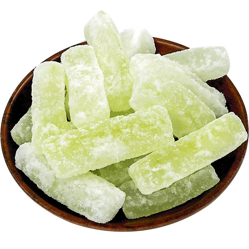 哟嗨呆新货冬瓜糖500g老式冬瓜条糖东瓜糖砖商用怀旧零食蜜饯正宗