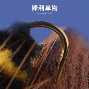 螺旋桨蜜蜂路亚饵拖拉机亮片微物假饵钓马口仿生神饵罗非神器溪流