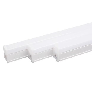 T8一体化带罩led灯管DCAC低压24V流水线工作台照明t5长条灯日光灯