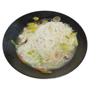 连江东岱关头手工白粿面福建特产农家特色面食米粉干鼎边糊锅边片