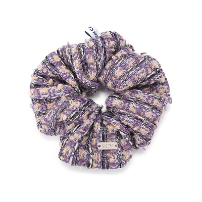 SeiCarinaY粗花呢金属标发圈