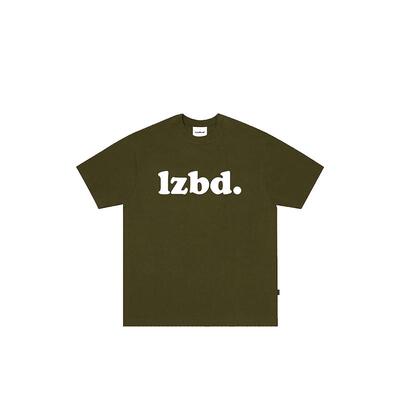 LazyBread经典logo印花基础T恤