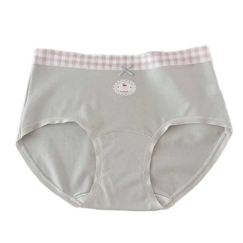 轻奢感内裤女10a纯棉纯色加长内裆无痕舒适亲肤女款透气三角短裤