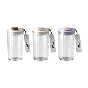 酸奶杯隔夜燕麦杯带盖水杯便携外带早餐杯牛奶杯微波炉可加热杯子