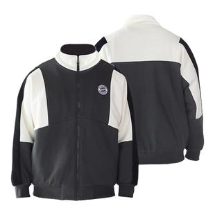 拜仁慕尼黑足球俱乐部丨秋冬新款拼色棉夹克保暖外套