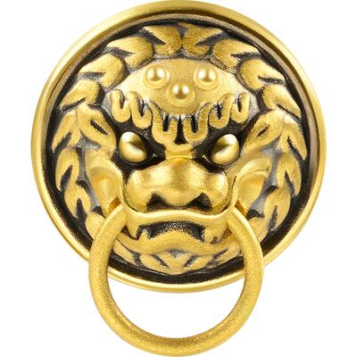 周生生酷黑平安串珠黄金转运珠