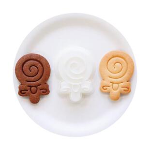 520表白ILOVEYOU英文爱心饼干模具 六一儿童节棒棒糖卡通馒头工具