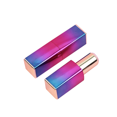 diy空管蓝色磁扣口红壳