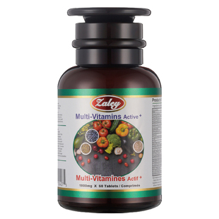 Zaley加强型多维复合女维生素B族维cvb12锌碘硒镁叶酸加拿大进口