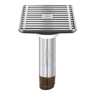 潜水艇不锈钢防臭断层加长地漏下水管道防堵淋浴房卫生间地漏芯