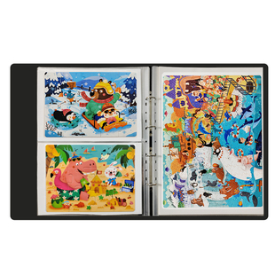 弥鹿拼图专用收纳册1-8进阶益智混装款30-300片收集册高清大容量