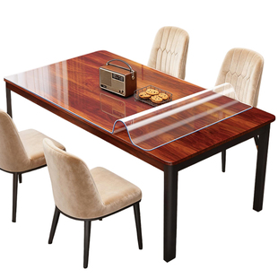 【奶嘴级】透明桌垫防水油防烫耐高温餐桌茶几软玻璃免洗桌布保护