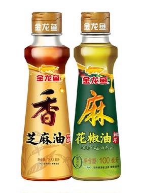 金龙鱼压榨花椒芝麻油开盖即用