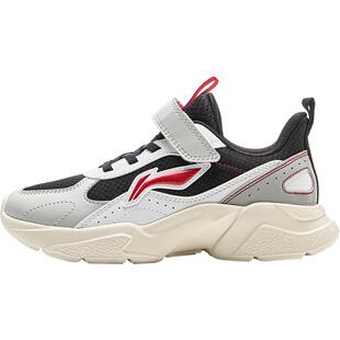 李宁童鞋漫游者 KIDS休闲鞋男女小大童轻便软底经典时尚低帮童鞋