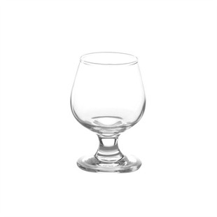 餐厅洋酒杯苹果杯白兰地杯160ml水晶玻璃KTV酒吧威士忌杯XO矮脚杯