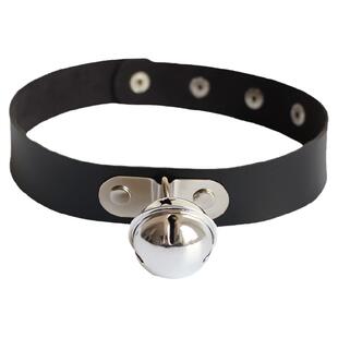 大号长款铃铛项圈男生小狗颈圈choker项链女颈环牵引颈带脖子饰品