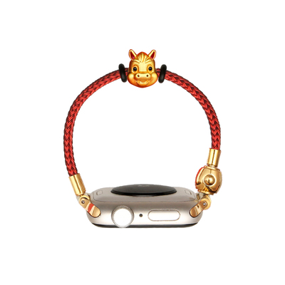 适用vivogt2手表带十二生肖红绳