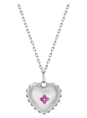 潮宏基S925银项链银饰坠链