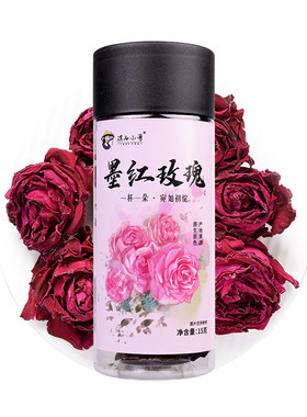 滇西小哥云南墨红玫瑰花茶