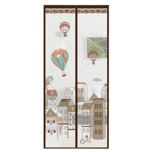 门帘防蚊夏天2024新款高档磁性门帘隔断帘纱窗纱门家用居家自粘贴