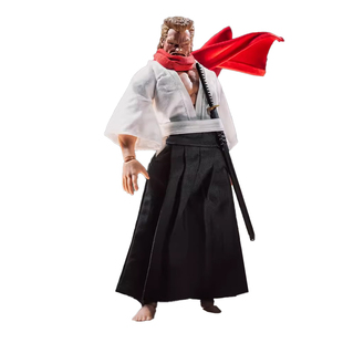 新款6寸1/12兵人衣服装男可动人偶金刚狼武士vtoys素体现货套装