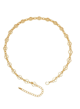 宫廷风气质金属质感项链女青岛中古时尚百搭锁骨链轻奢潮流复古