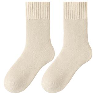 【东北热卖】零下40度袜子女加绒加厚防寒羊绒袜秋冬保暖羊毛长袜